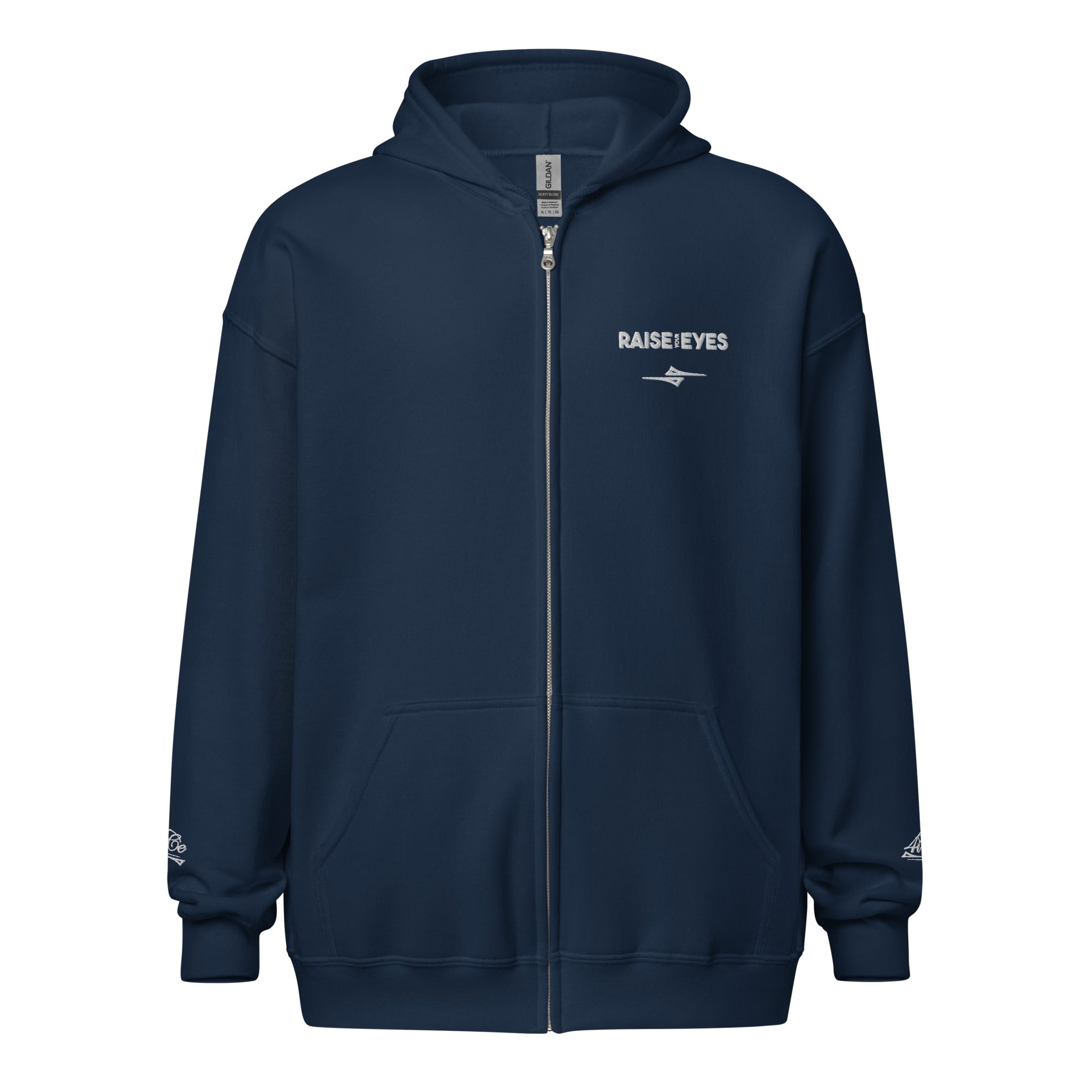 [OJOS]Muffler Boxer Hoodie Zip-up/追跡付 OJOS (オホス ) - Muffler Boxer Hoodie Zip-up / Off White