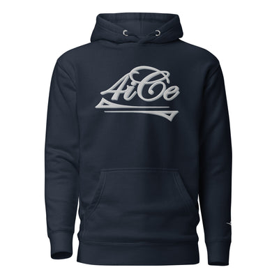  4iCe® Elite Boxing navy embroidered hoodie view