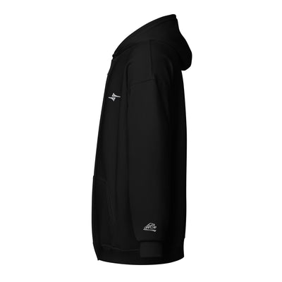  4iCe® Elite Boxing zip hoodie, black, left side view
