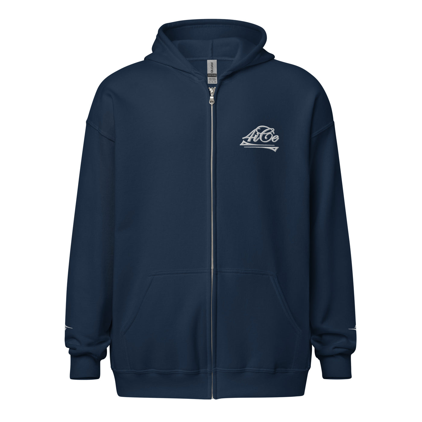  4iCe® Elite Boxing zip hoodie, navy