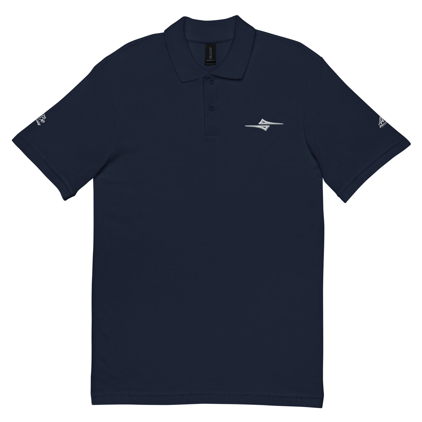 4iCe® Icon Elite Boxing navy embroidered polo shirt