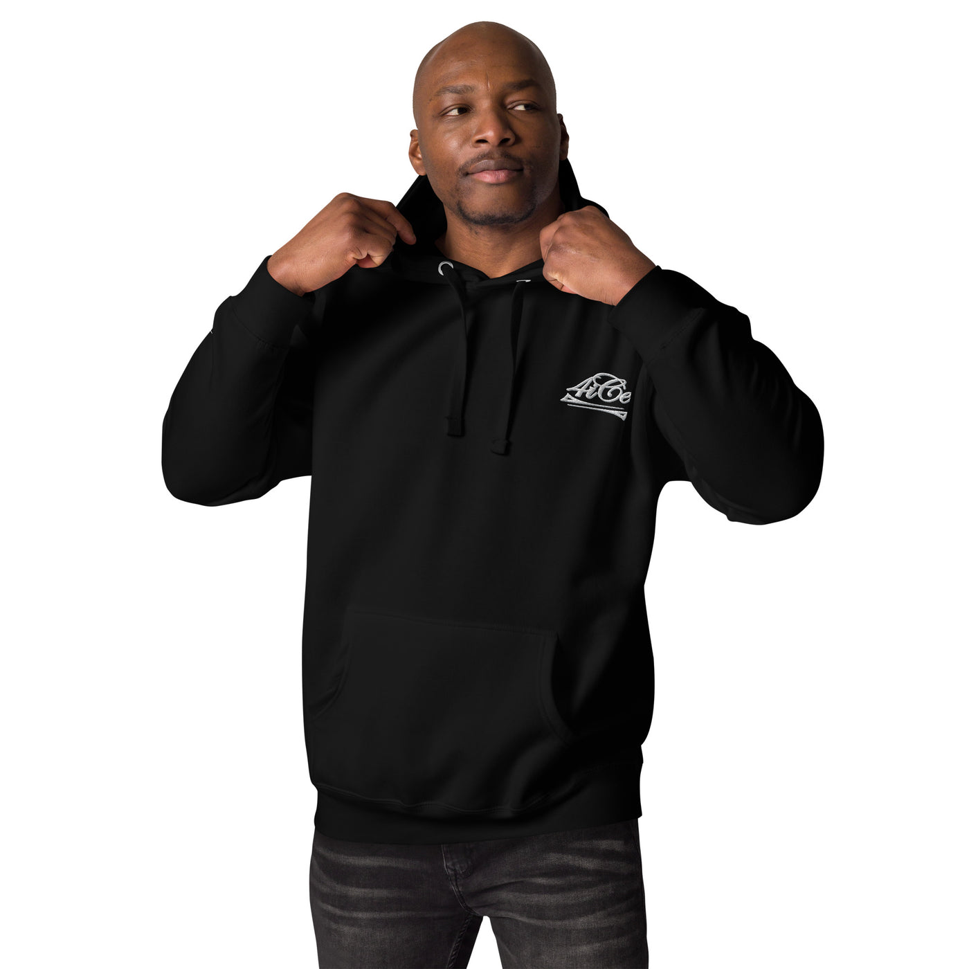 4iCe® Lil Elite Boxing embroidered hoodie, black