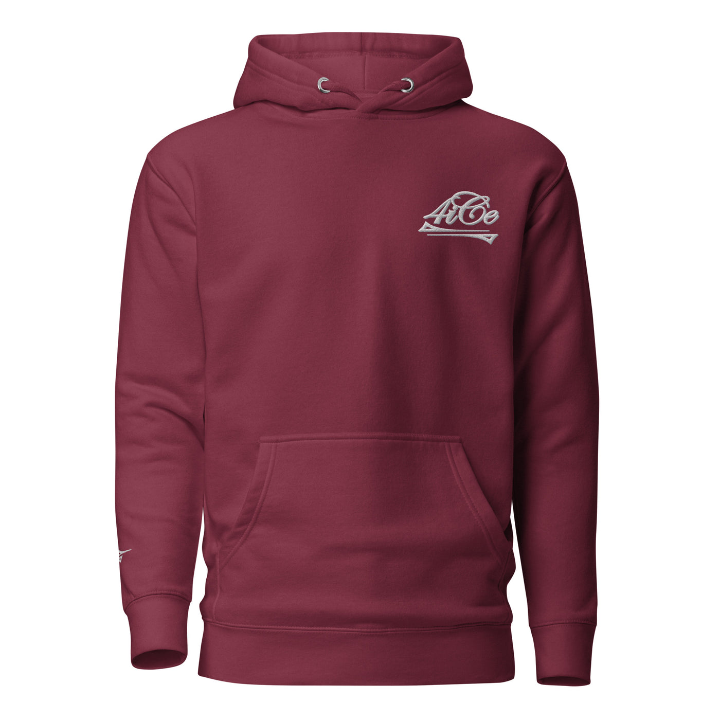4iCe® Lil Elite Boxing embroidered hoodie, maroon