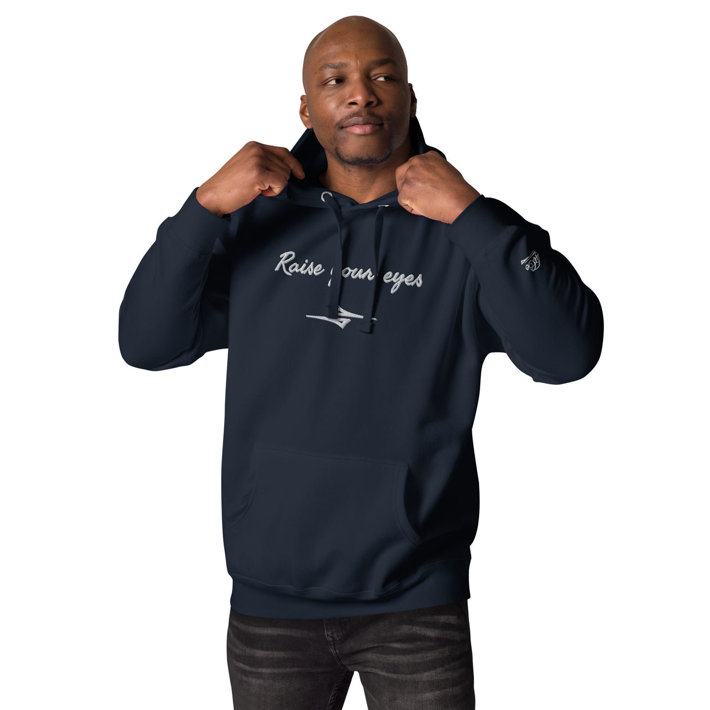4iCe® Raise your eyes Elite Boxing embroidered hoodie