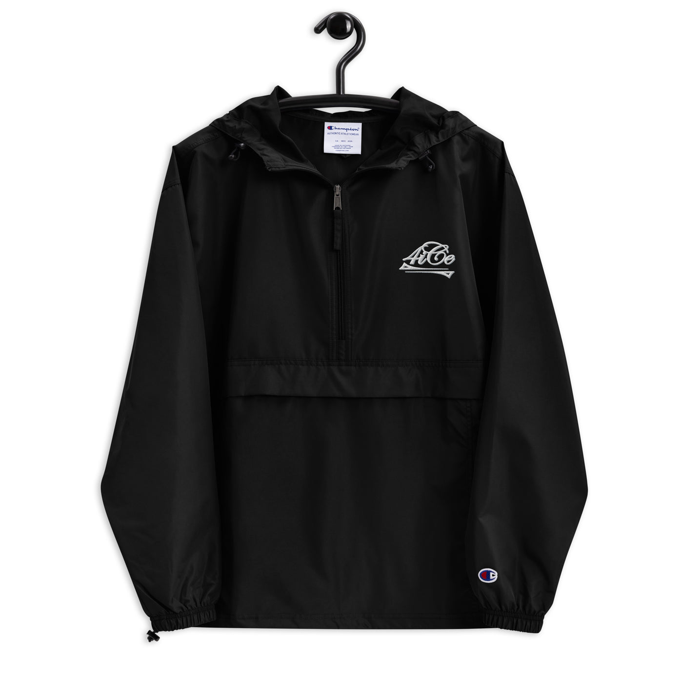4iCe® Elite Boxing black embroidered jacket