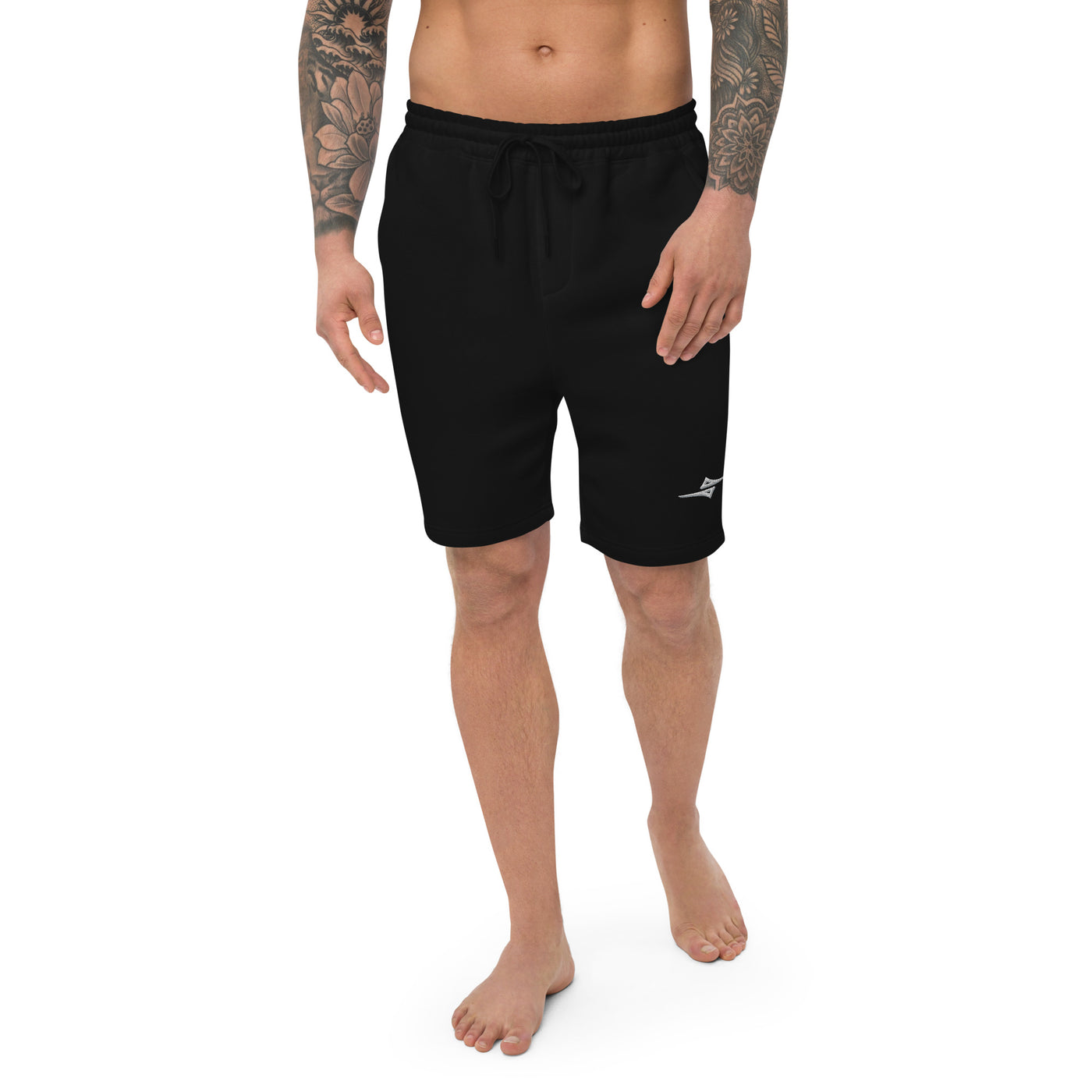  4iCe® Icon Elite Boxing black embroidered shorts