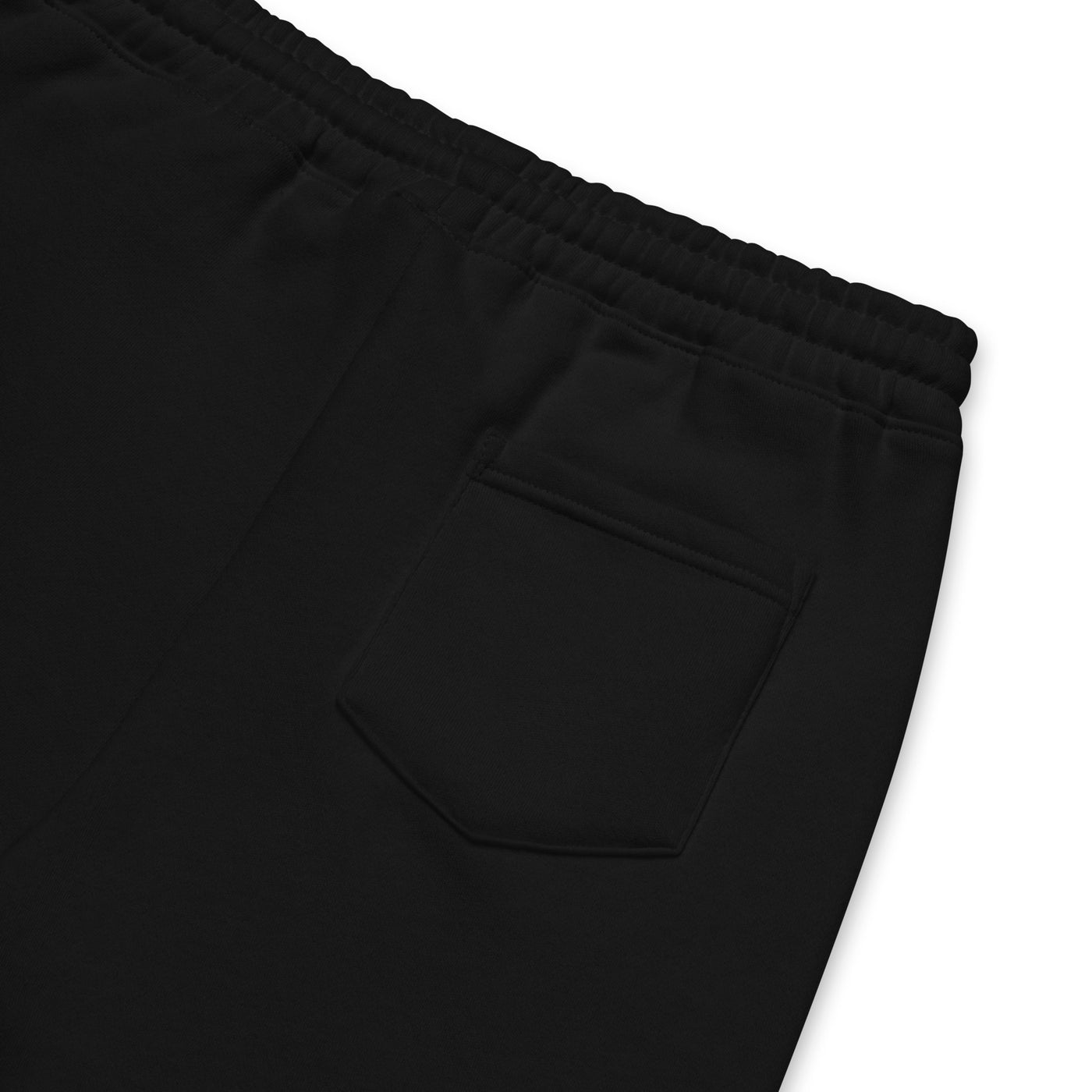  4iCe® Elite Boxing black embroidered shorts details