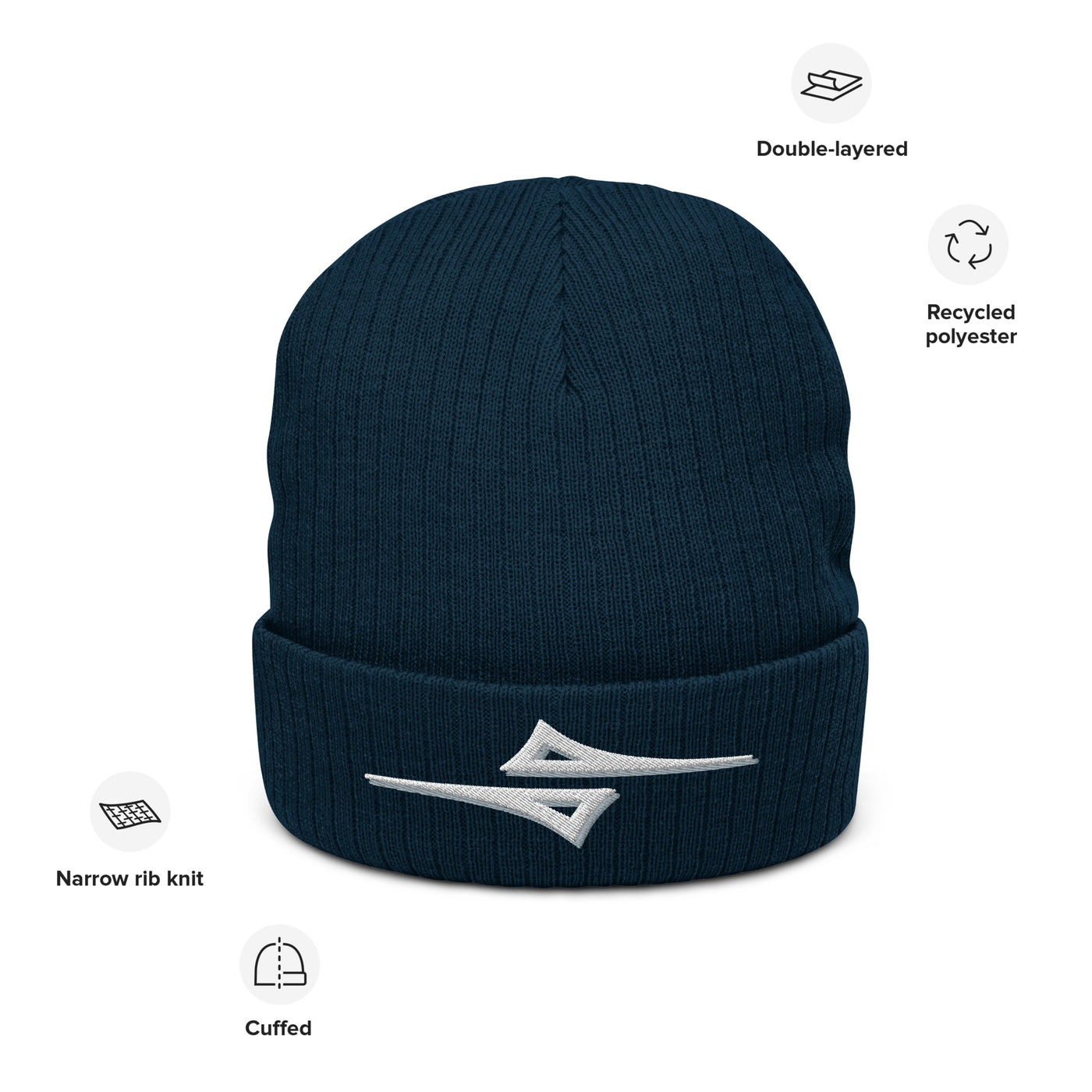 4iCe Icon Ribbed Knit Beanie - 4iCe™ Official