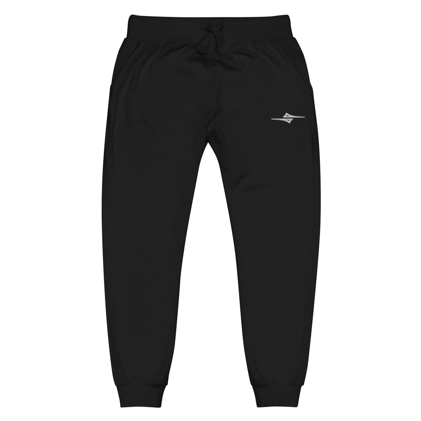 4iCe® Icon Elite Boxing black embroidered sweatpants